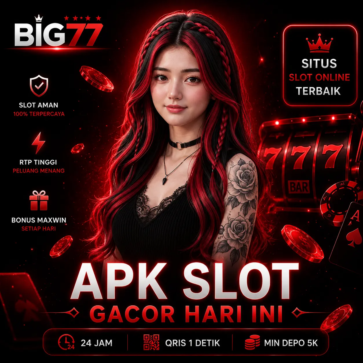 Big77 - Alternatif Download Apk Slot777 Gacor Terbaru Tampilan Modern Penuh Kejutan by BIG77 